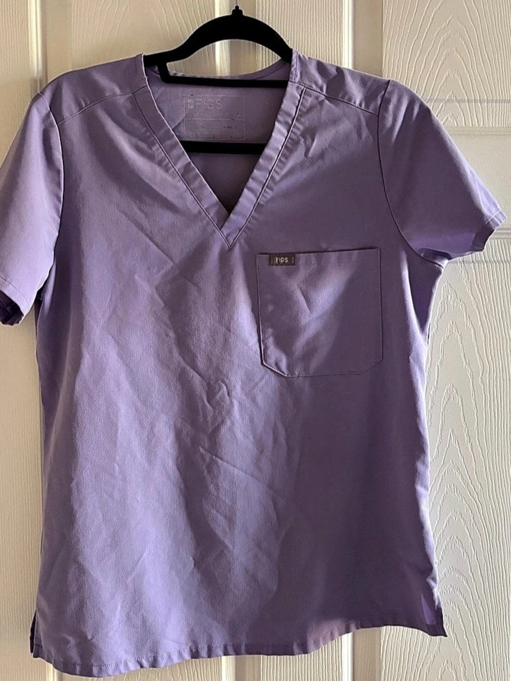 FIGS Lavender Dew Catarina Top Size Small